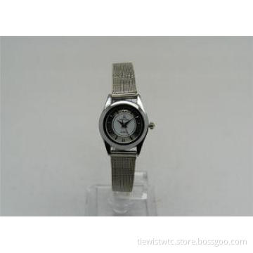 PC21S movement Small size Alloy Wrist Watch steel ribbon st